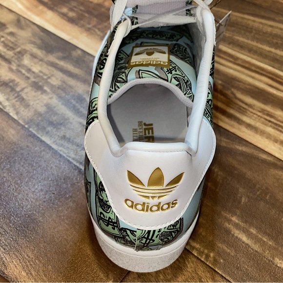 Adidas Originals x Jeremy Scott • Money Print Superstar Sneakers - Picture 9 of 16